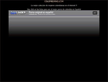 Tablet Screenshot of colombianas.com